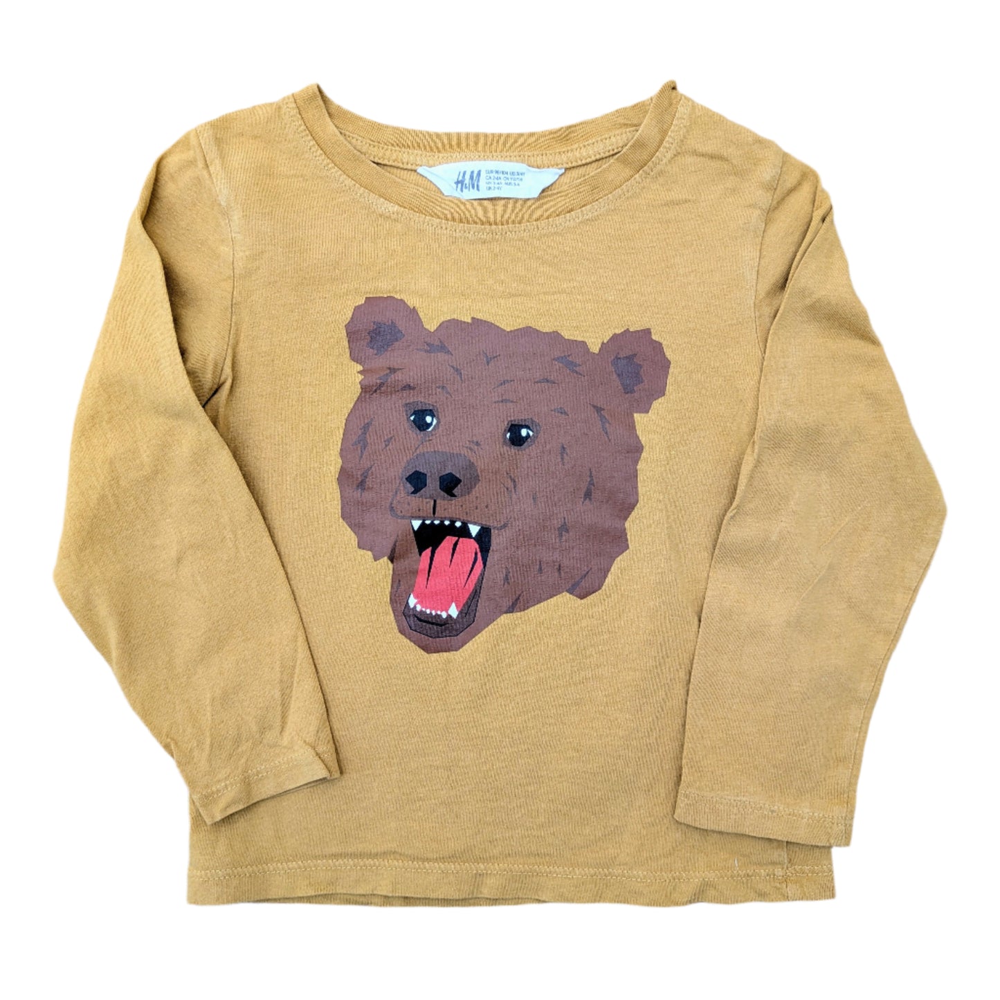 H&M bear shirt - 3-4 yrs / 98-104 cm