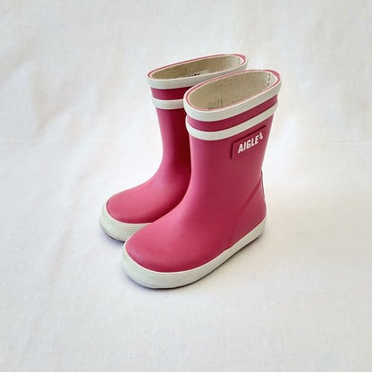 Aigle Rain Boots size 20 pink