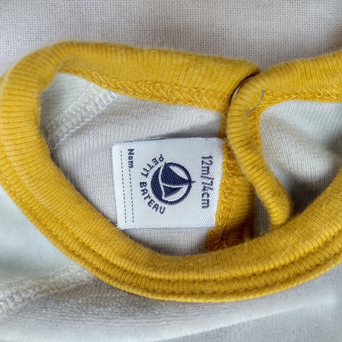 Petit Bateau Pyjama – Größe 12 Monate