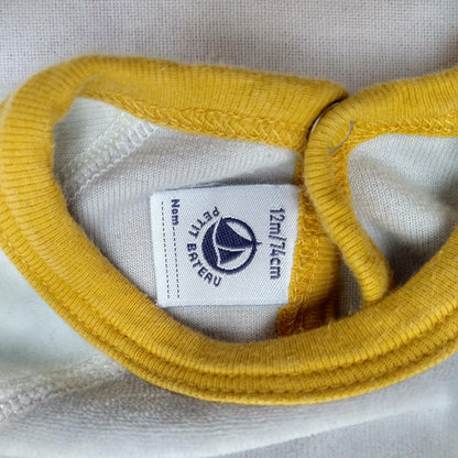 Petit Bateau Pyjama – Größe 12 Monate