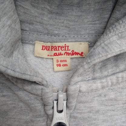 Du pareil au meme zip-up hoodie - 3 yrs / 98 cm