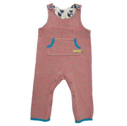 Loud + Proud romper/overalls - 2-3 yrs