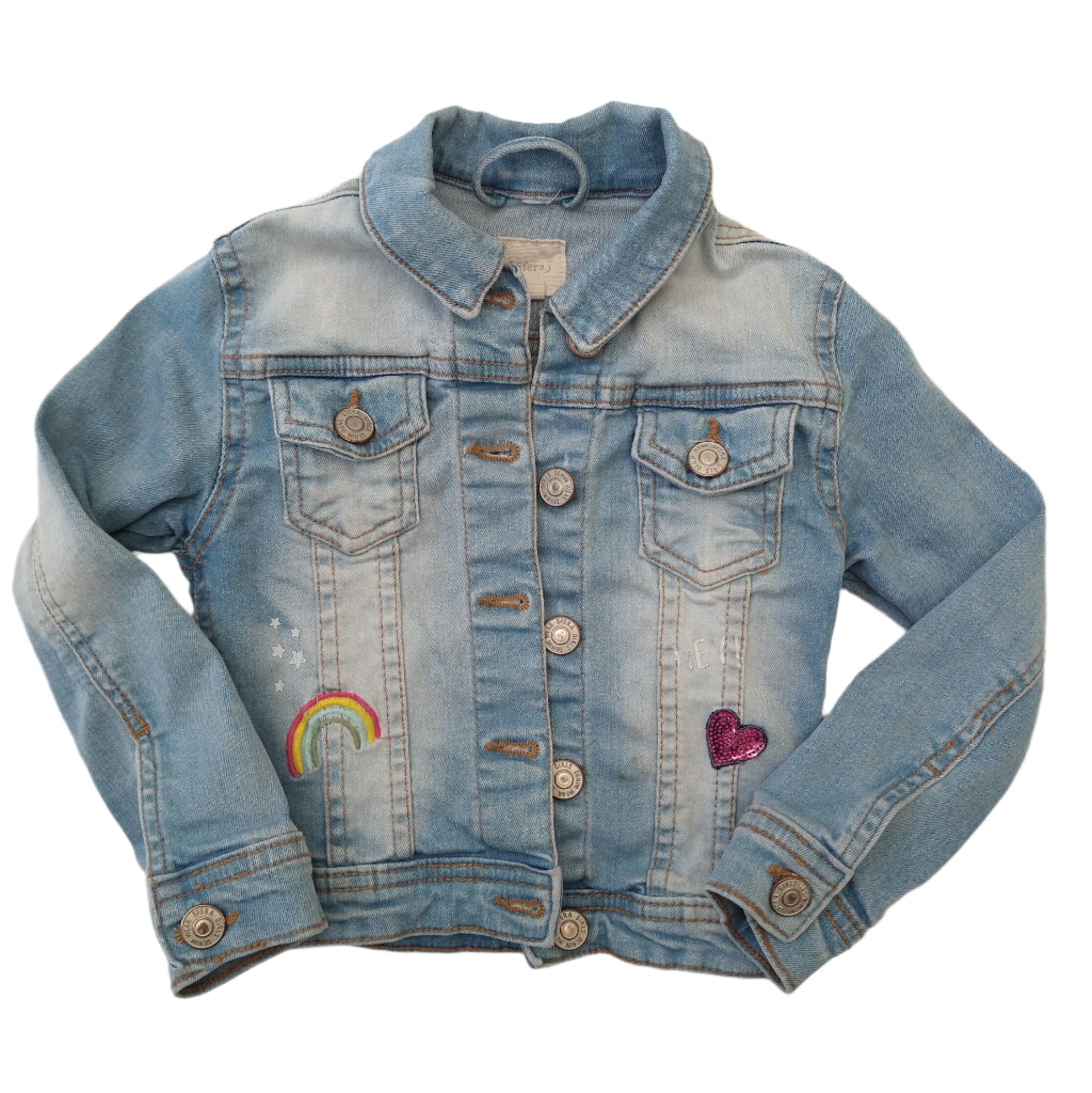 Sfera denim jacket -5 yrs – Treehouse Circular
