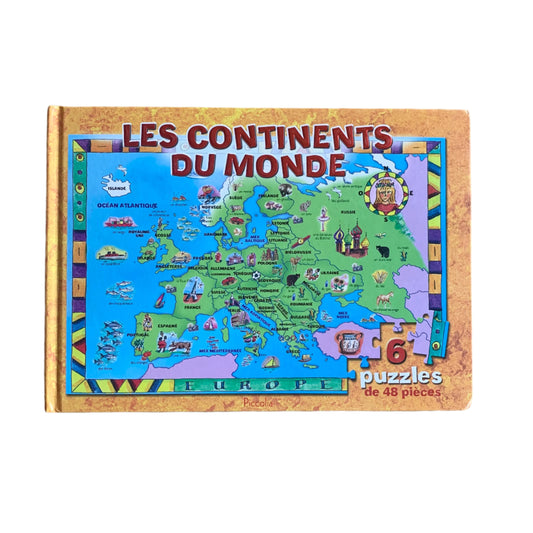 Les Continents du Monde - 48 pièces