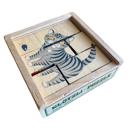 Atelier Fischer - Wooden Animal Puzzle Blocks