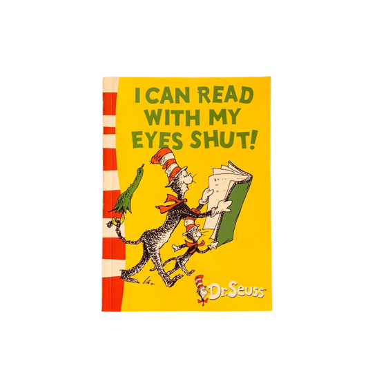 Dr. Seuss - I Can Read With My Eyes Shut! - Book