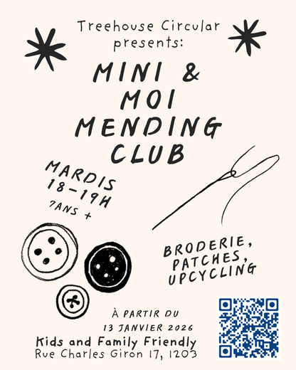 Mini & Moi: Mending Club pour Parents & Enfants Ensemble