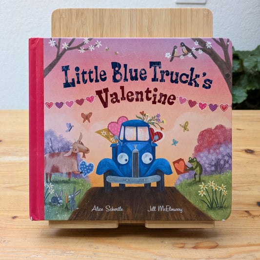 Le livre de la Saint-Valentin du Petit Camion Bleu