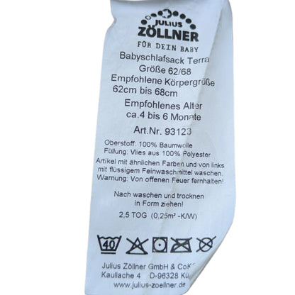 Julius Zollner sleep sack - 3-9 months / 62-68 cm
