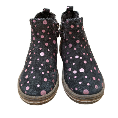 Friboo Polka Dot Suede boots size 25