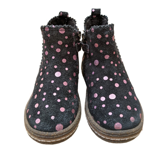 Friboo Polka Dot Suede boots size 25