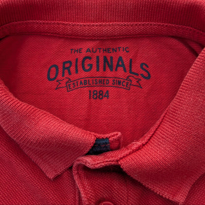 M&S red shirt - 3-4 yrs / 104 cm