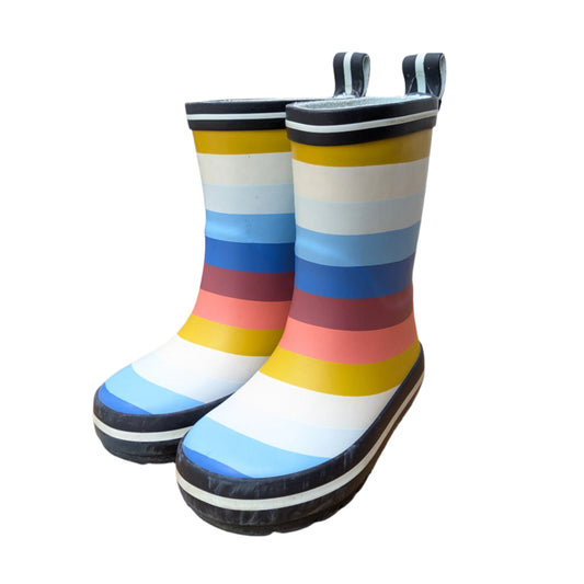 M&amp;S Regenbogen-Gummistiefel – Größe 20–21