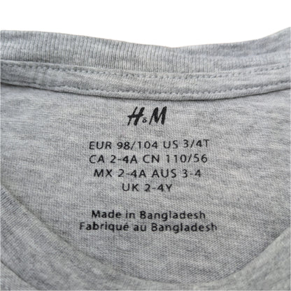 H&M grey shirt - 3-4 yrs / 98-104 cm