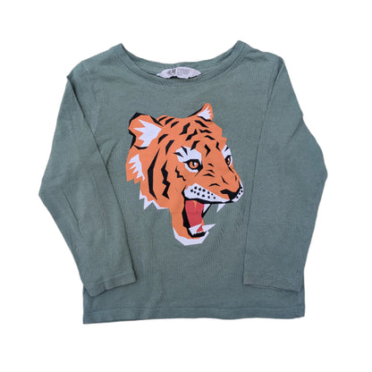 H&M tiger shirt - 3-4 yrs / 98-104 cm