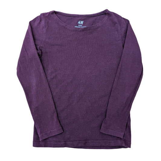 H&M purple shirt - 3-4 yrs / 98-104cm