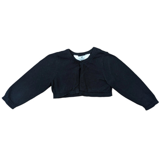 H&M black cardigan - 2 yrs / 92 cm