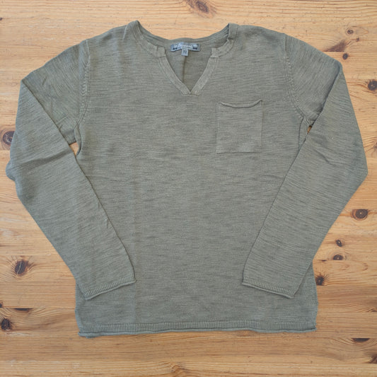 Bonpoint cotton/linen shirt - 12 years