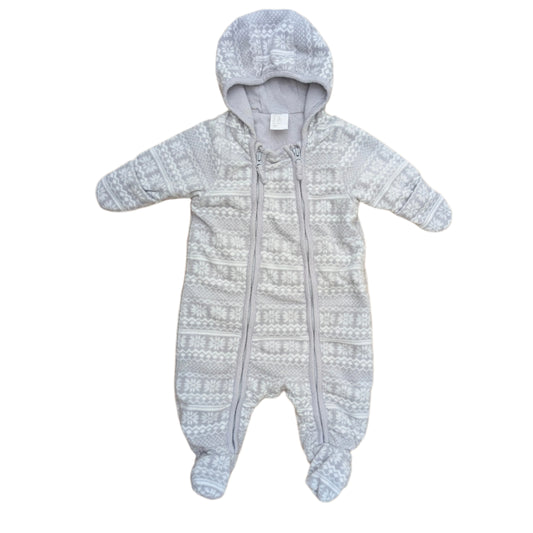 H&M winter one-piece - 1-2 mo / 56 cm