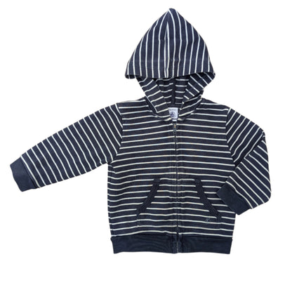 Petit Bateau zip-up hoodie - 18 mo / 81 cm