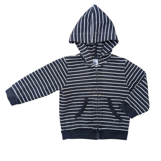 Petit Bateau zip-up hoodie - 18 mo / 81 cm