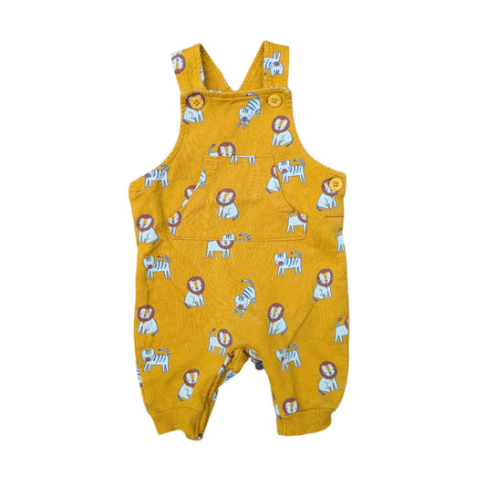 JoJo Maman Bebe Dungarees- 0-3 mo