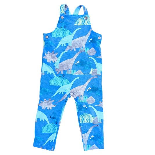 M&S Dinosaur Dungarees - 18-24 mo