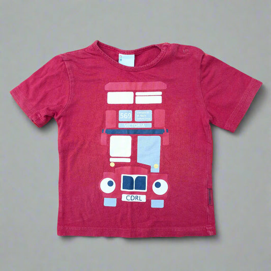 Coccodrillo London Bus T-Shirt – 2 Jahre / 86 cm