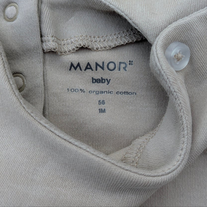 Manor organic cotton shirt - 1 mo / 56 cm