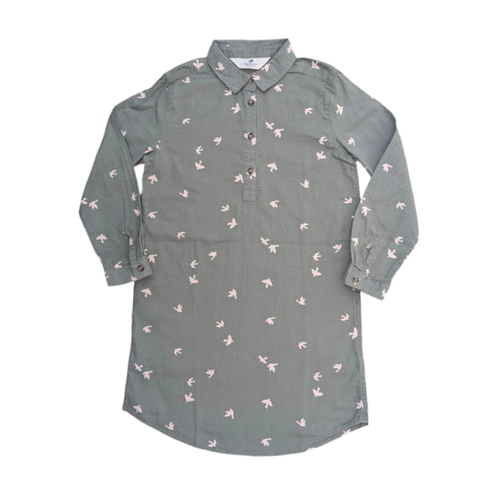 H&M bird dress - 6-7 yrs / 122 cm
