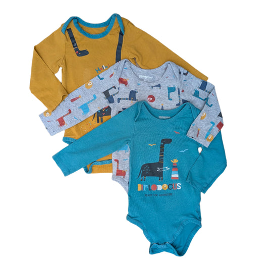 Orchestra set of 3 bodies - 12 mo / 74cm