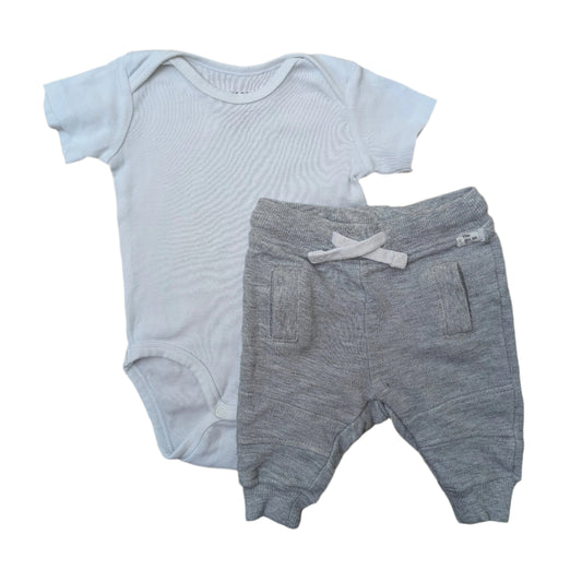 2-teiliges Outfit – 0–3 Monate / 62 cm