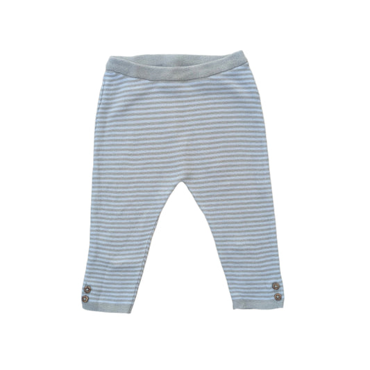 C&A striped cotton pants - 9-12 mo / 80 cm