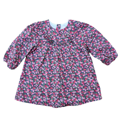 Cyrillus floral dress - 12 mo
