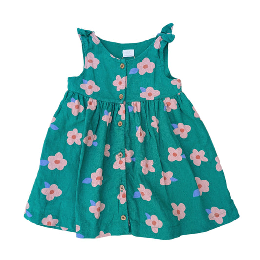 Next cotton flower dress - 12-18 mo