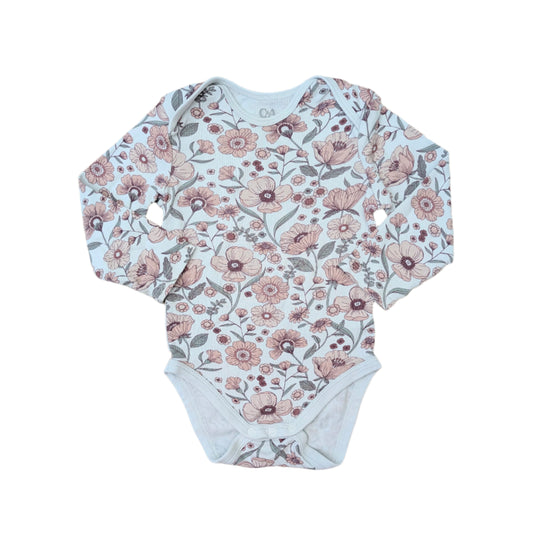 C&A floral onesie - 12-18 mo / 86 cm