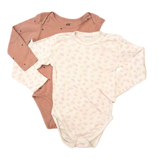 onesies - set of 2 - 12-18 mo / 86cm