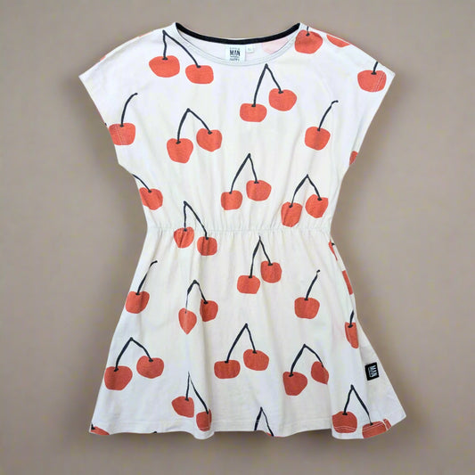 Little Man Happy cherry dress - 6-7 years