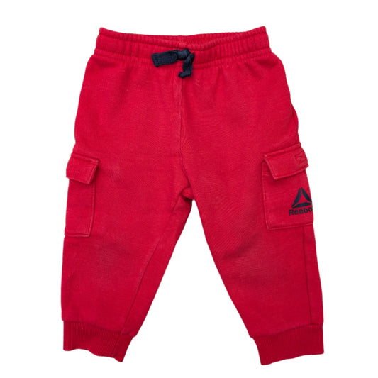 Reebok red trousers - 12 mo