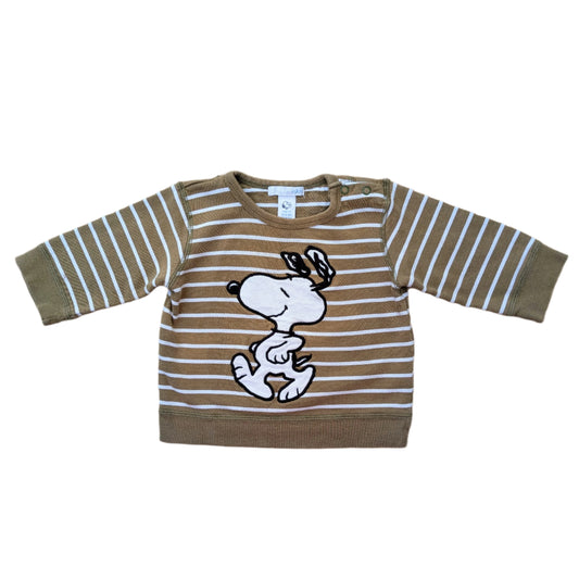 H&M snoopy shirt - 6-9 mo / 74 cm