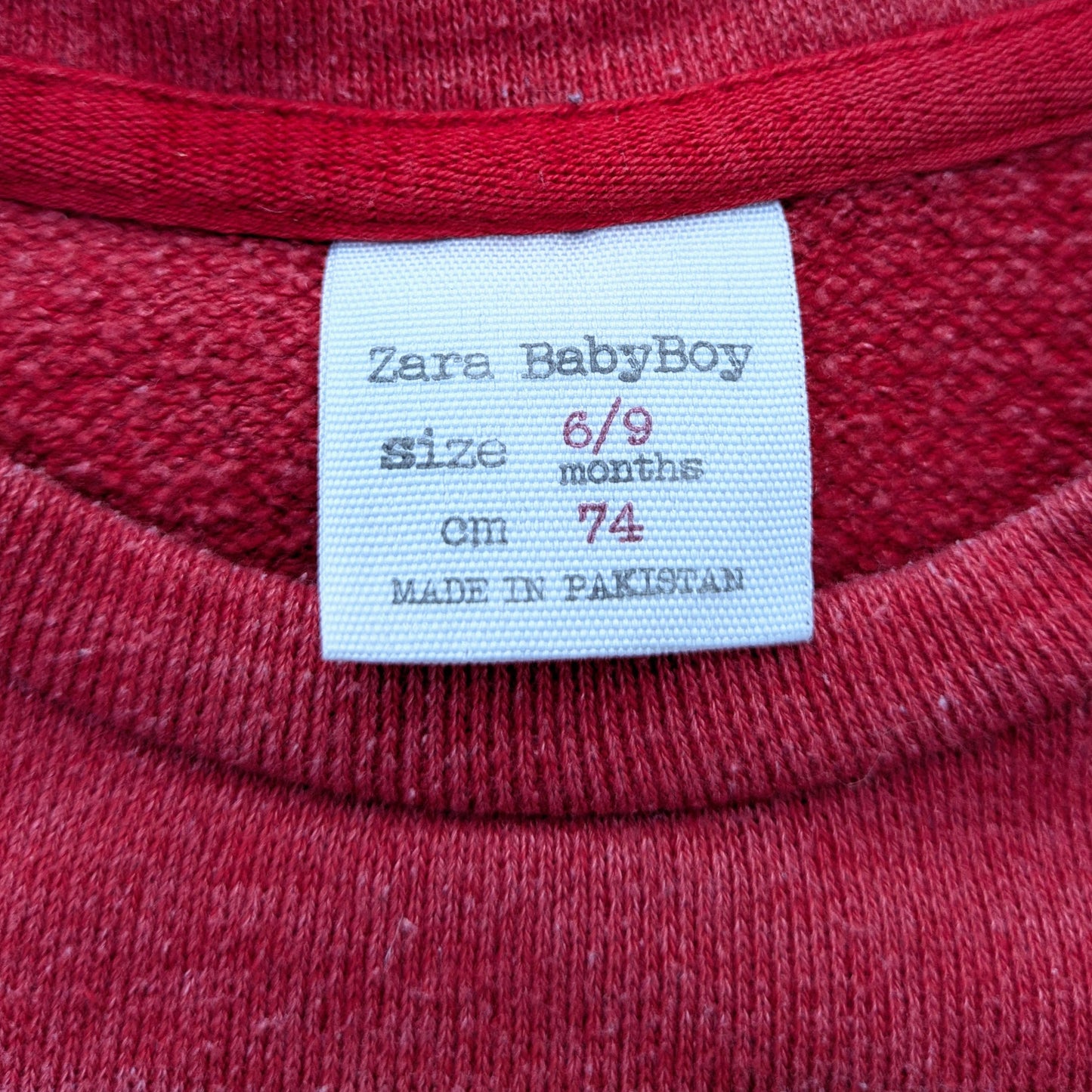 Zara cat sweater -6-9 mo / 74 cm