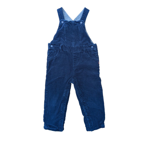 Cadette Rouselle lined corduroy overalls - 24 mo