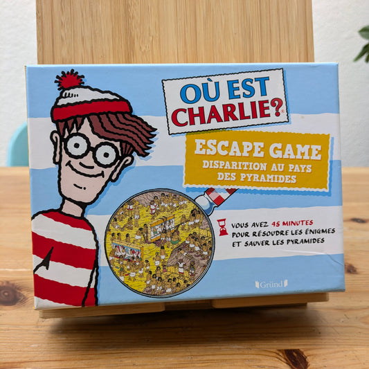 Ou est Charlie? Escape Game Jeux - 7-12ans