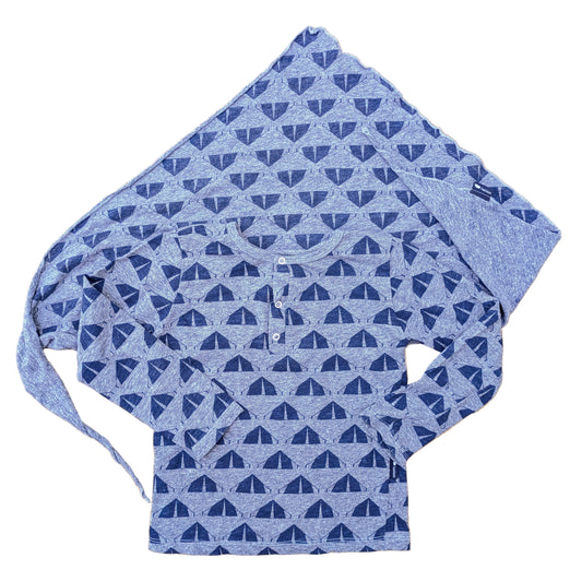 L'Asticot shirt & scarf- 4 yrs
