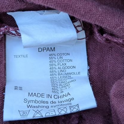 du pareil au meme linen / cotton trousers - 23 mo / 86 cm