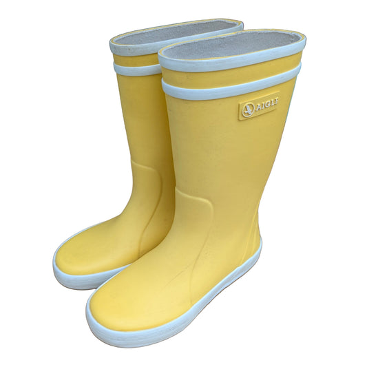 Aigle Rain Boots - yellow