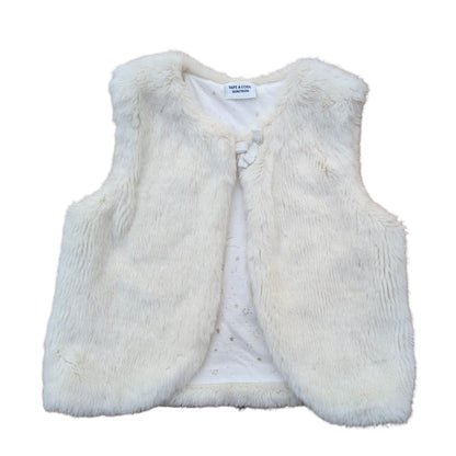 tap à l'oeil furry vest - 3 yrs / 98cm