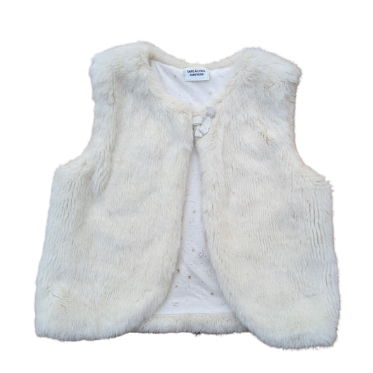 tap à l'oeil furry vest - 3 yrs / 98cm