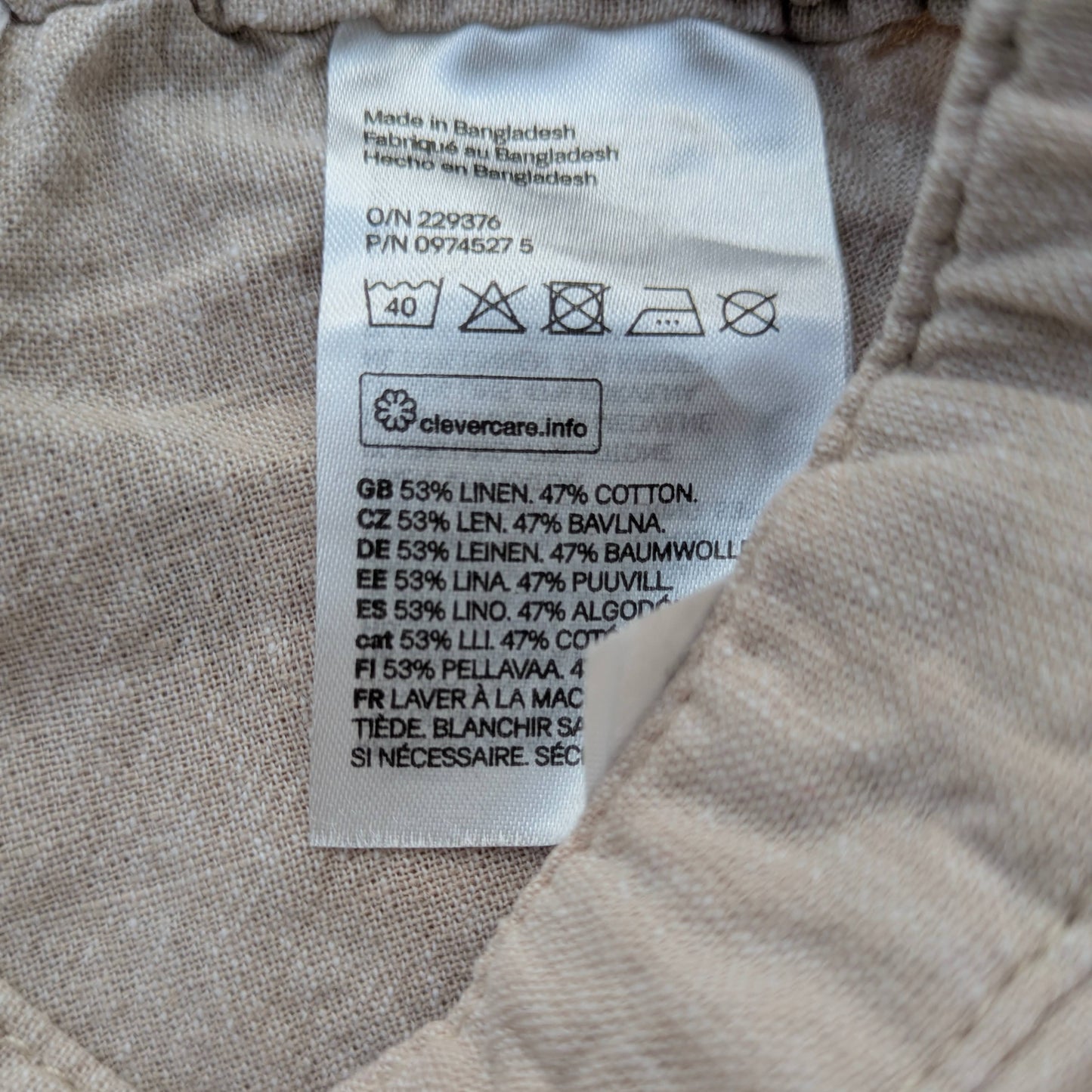 H&M shorts - 9-12 mo