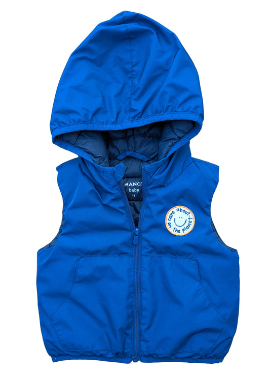 Manor baby puffy vest - 6-9 mo